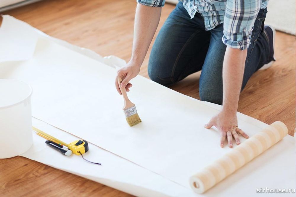 Качественная поклейка обоев молярка