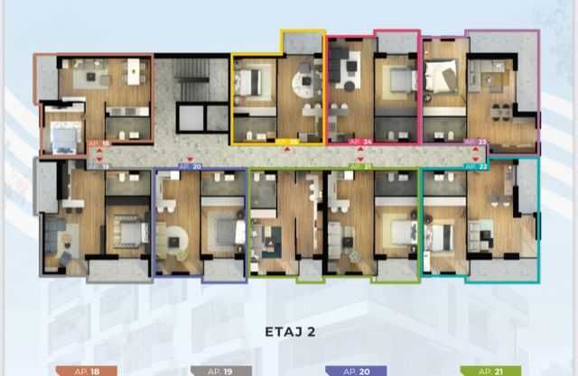 Apartament 2 Camere OFERTA TVA 9% INCLUS    Ansamblu  Marina  Evo