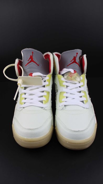 Air Jordan 5 Off-White Sail + CADOU | TRANSPORT GRATUIT