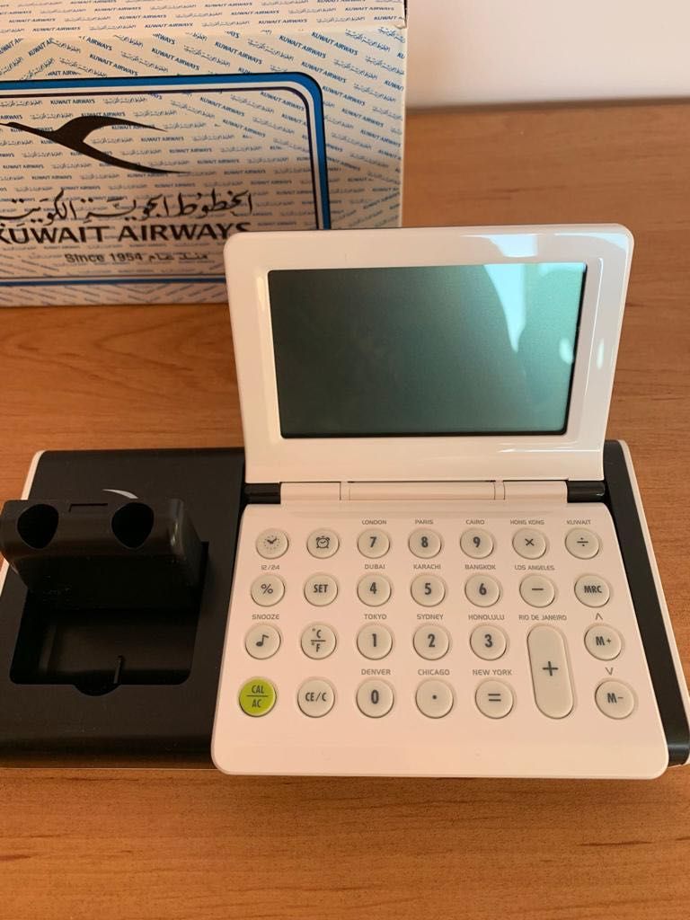 Kuwait Airways - Alarm and World Time Calculator