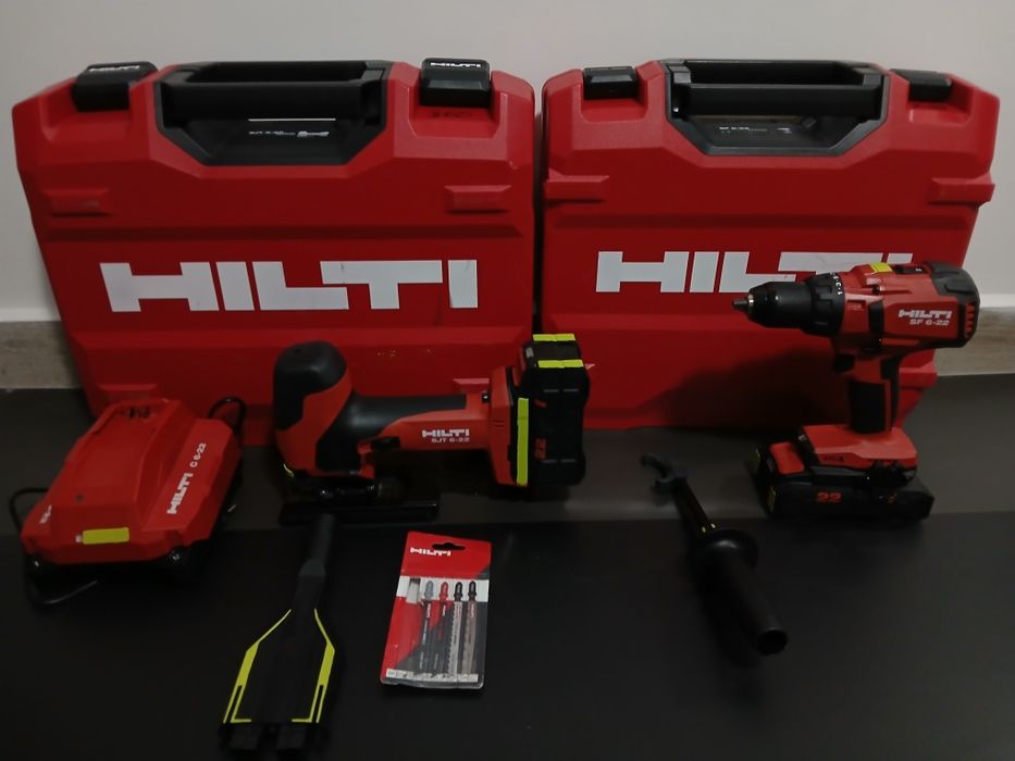 Set scule Hilti nuron, Pendular și Filetantă, NOI