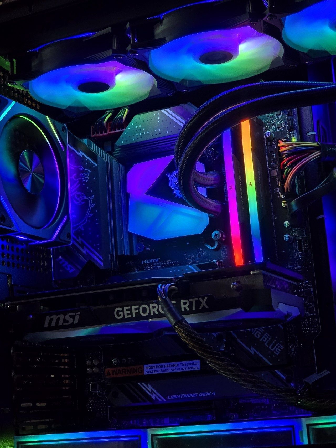 I9 14900KF/RTX 4070/64g Ddr5/БП 1000w/Ssd 2T