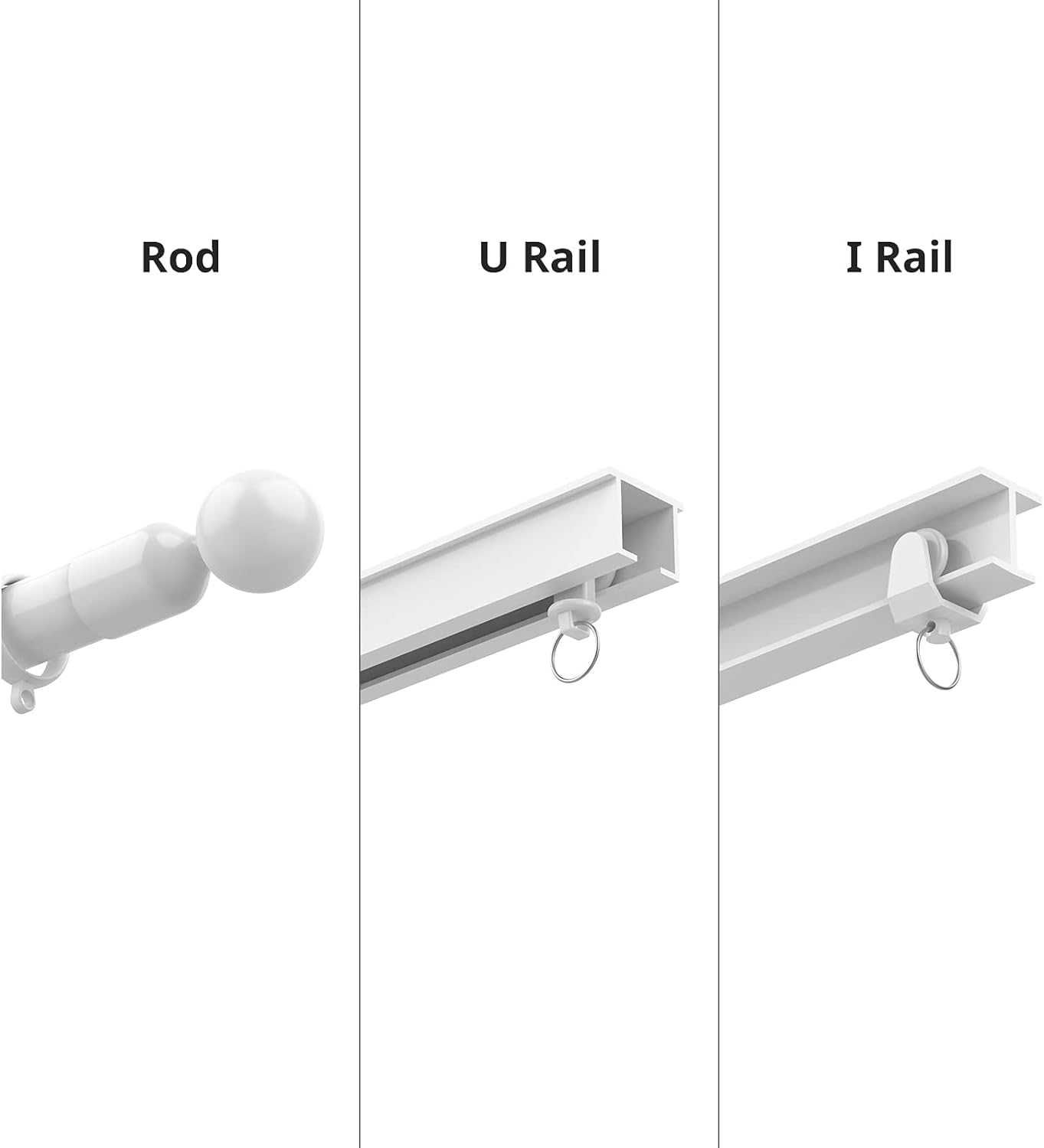 Sistem de draperie automata SwitchBot Curtain U Rail 2