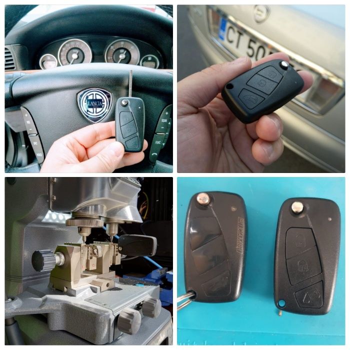 Programam chei auto , Reparatii contacte auto , Carcase chei auto