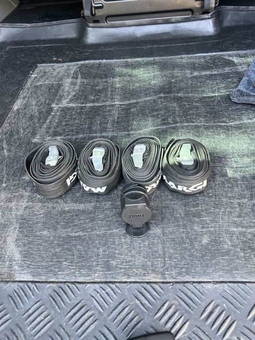 Adaptor priza carlig auto Thule si cordeline de prindere