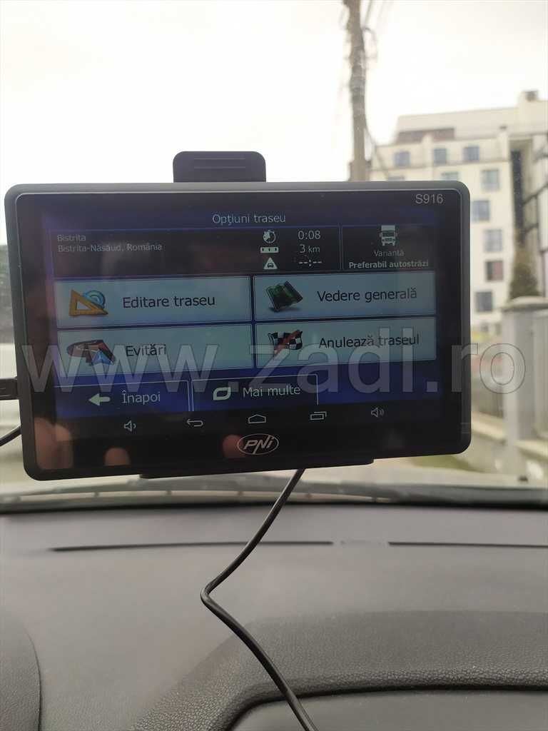 GPS cu camera si android- ecran 7" - waze, camere radar, soft camion