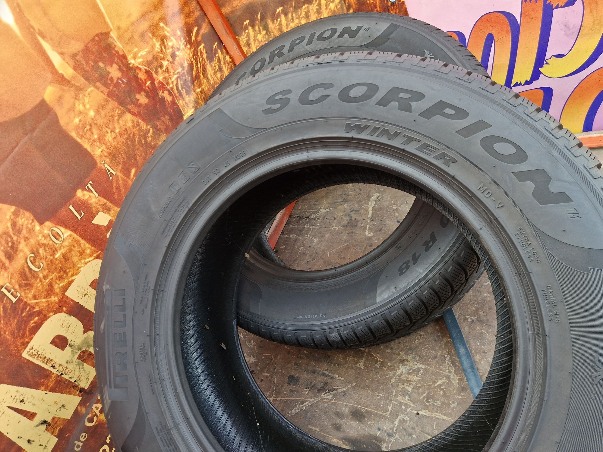 2 Anvelope Pirelli 255 60 R18 M+S