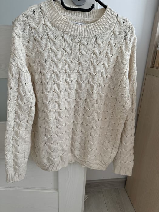 Pulover Mango M Crem