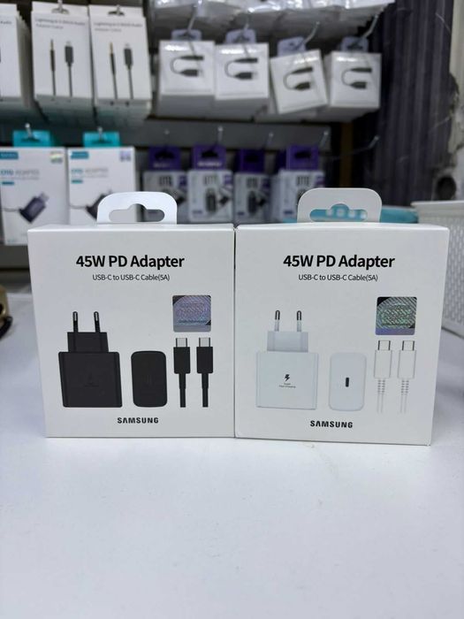 Оригинальная зарядка Samsung, Type-C (комплект)