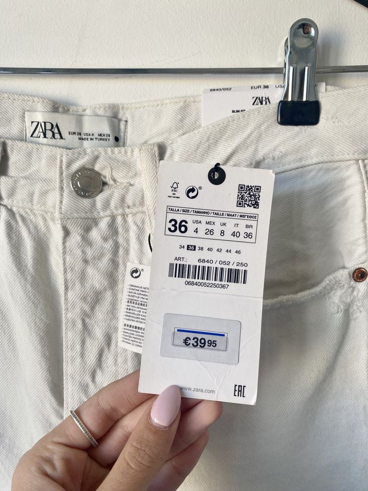 Нови с етикет дънки Zara The Bliss Straight