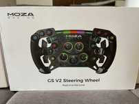 Игровой Руль Moza + Moza R9 DD V2 + CRP Pedals + Cockpit Next Level
