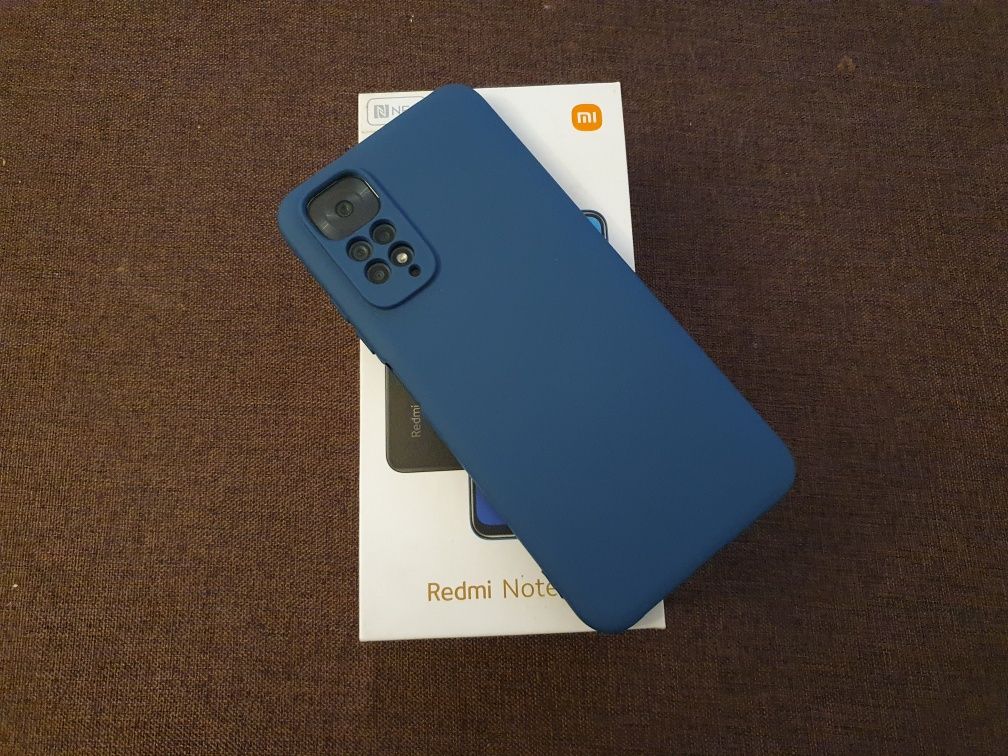 Xiaomi Redmi Note 11. 128GB functioneaza impecabil cutie accesorii