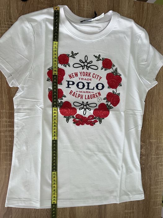 Tricou damq Ralph Lauren brodat M