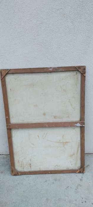 tablou vechi ,peisaj din delta