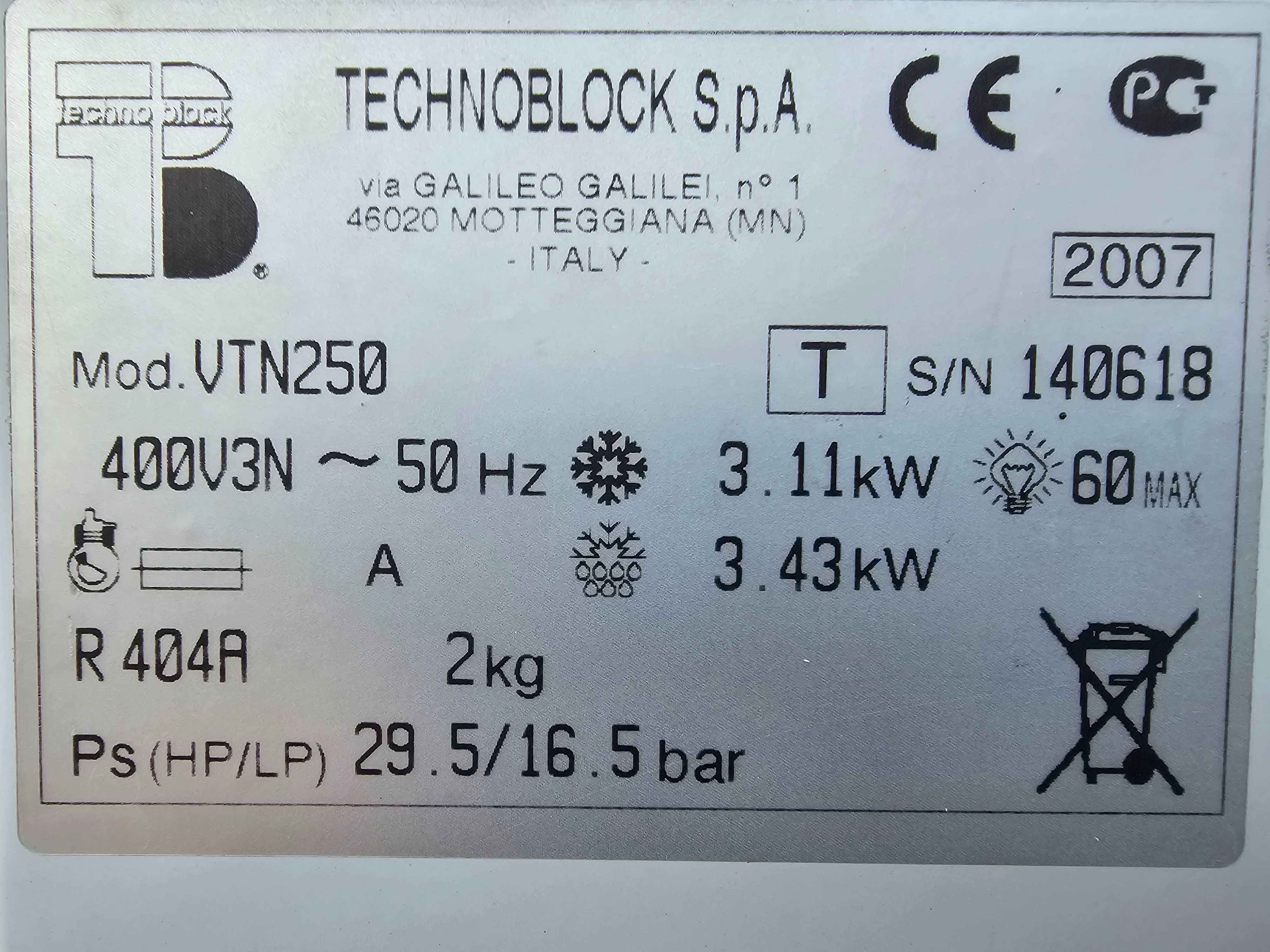 Хладилен агрегат - моноблок - Technoblock - 60 кубика камера плюс