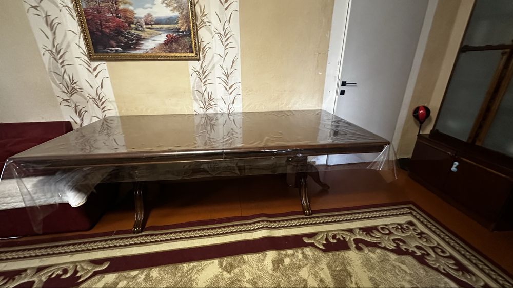 Стол деревянный удлиняется