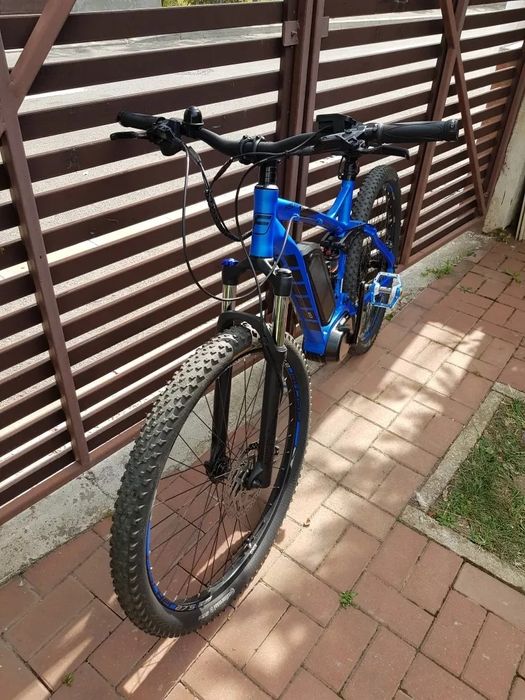 Vand bicicleta electrica Fischer EM1862 albastru sidefat