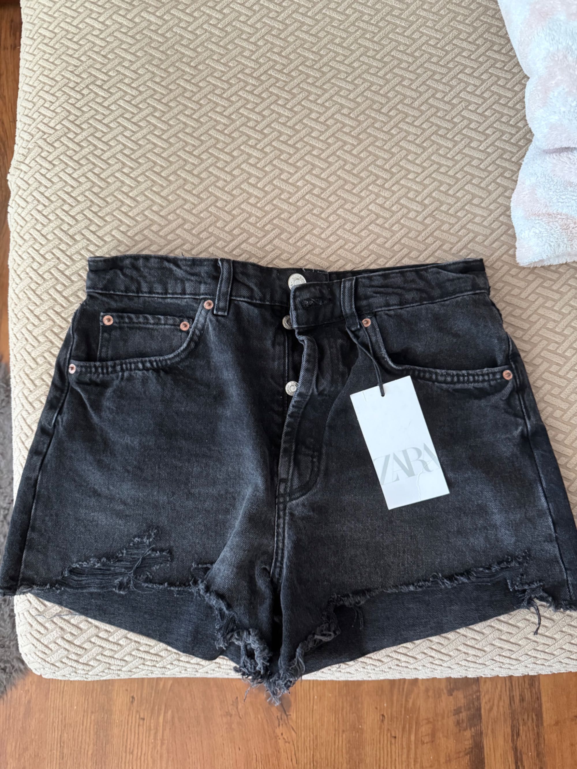 Zara, къси дънкови панталони