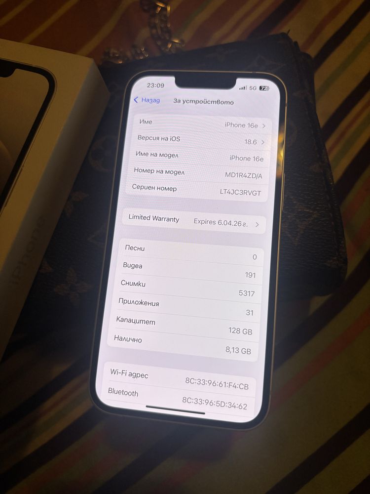 Iphone 16e 128GB