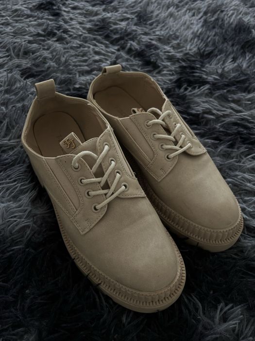 Женская обувь, 36 размер, бежевая, новая