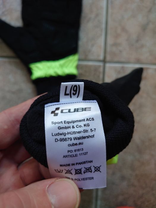 Manusi impermeabile noi L Cube MTB bicicleta vreme rece