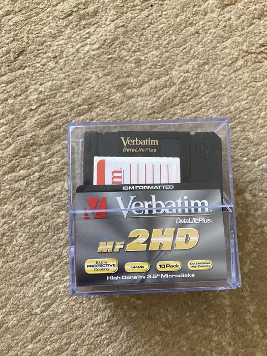 IBM verbatim микродиск 10шт