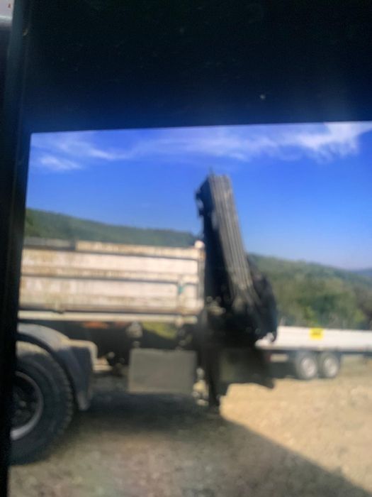 Vandcamion cu Macara si basculanta