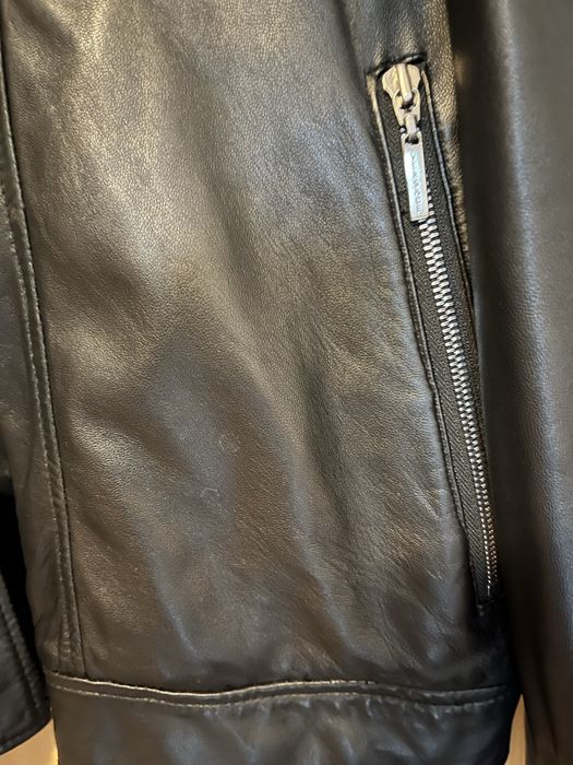 Versace мъжко кожено яке