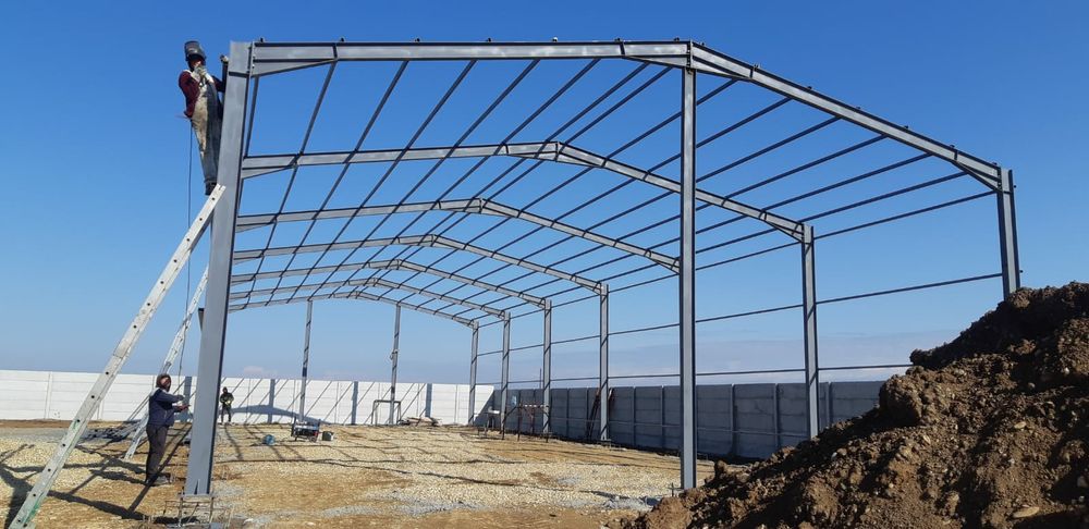 Vand hala metalică 6x15 cu panouri sandwich,completa sau pe elemente ș