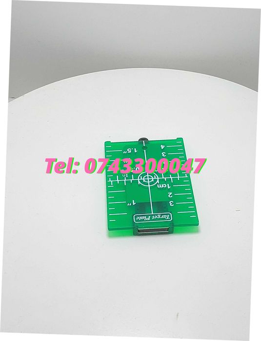 Placa Tinta Pentru Nivele Laser Plastic Verde Neo
