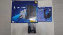 Pachet: PlayStation 4 PRO 1 TB + Căști Sony PS Wireless + HDD Extern