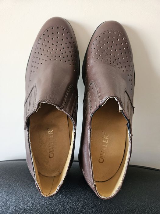 Мъжки кожени обувки