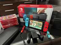 Nintendo Switch + 9 jocuri