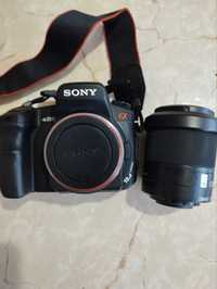 Зеркальный фотоаппарат SONY a200- линзы 3.5-5.6/18-70+сумка+зарядка