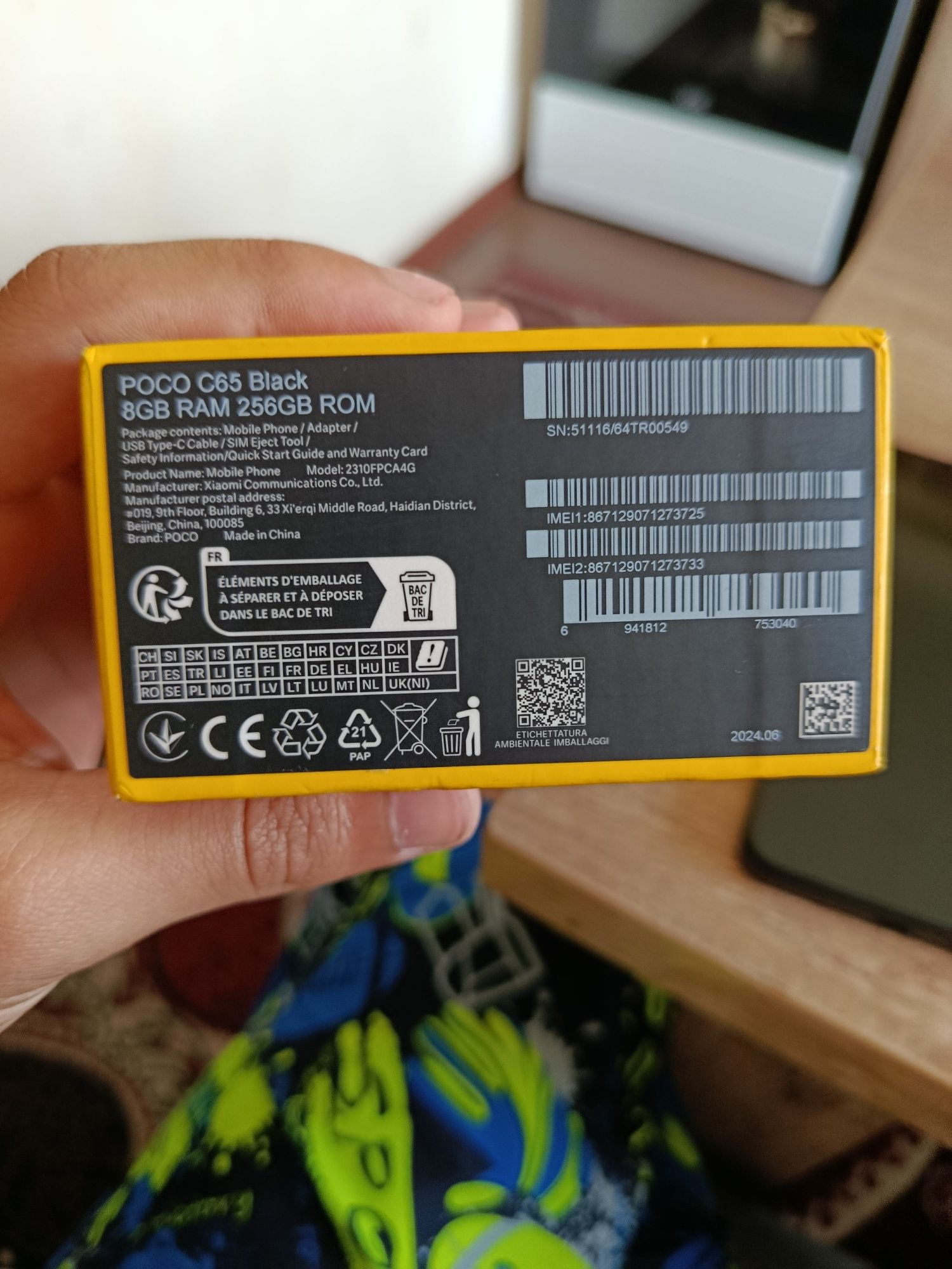 POKO C65 8GA 256 GB