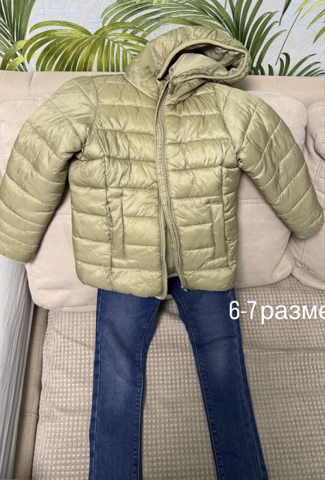 Куртка для девочки размер 6-7