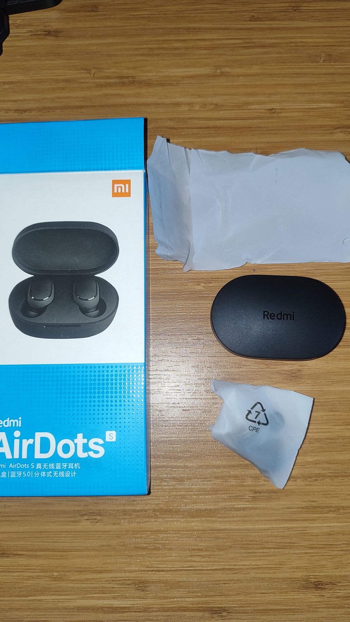 Bluetooth Слушалки Redmi Airdots S/2 - оригинални, пълен комплект.
