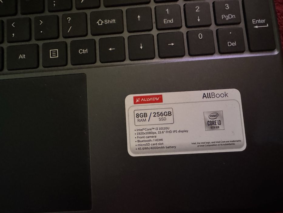 Vând Laptop Allview Allbook i3 10th