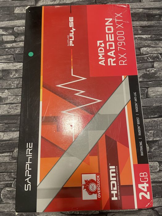 AMD Sapphire Radeon™ RX 7900XTX PULSE*24GB*GDDR6*Factura*GARANTIE