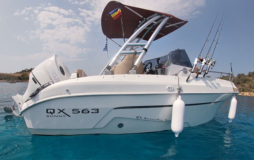 Barca Salupa  Marine Time Qx563 SUNNY 2024 SUZUKI 150cp