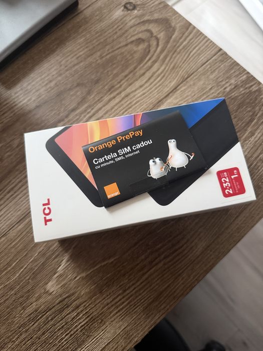 Telefon TLC 501 nou cadou de la orange cu tot cu cartela
