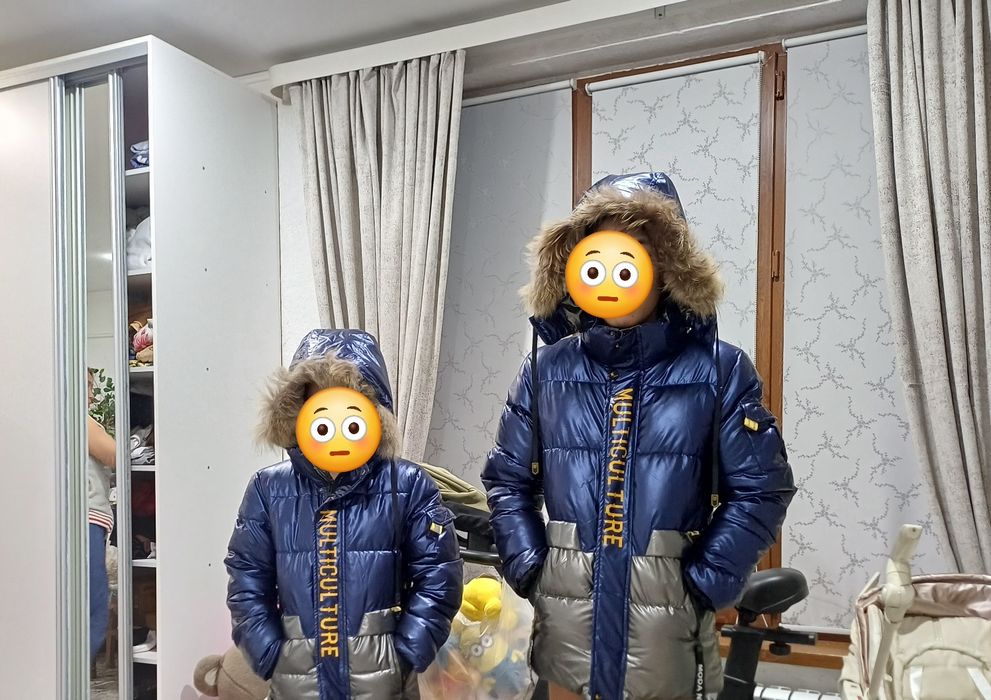 Пуховик очень тёплый