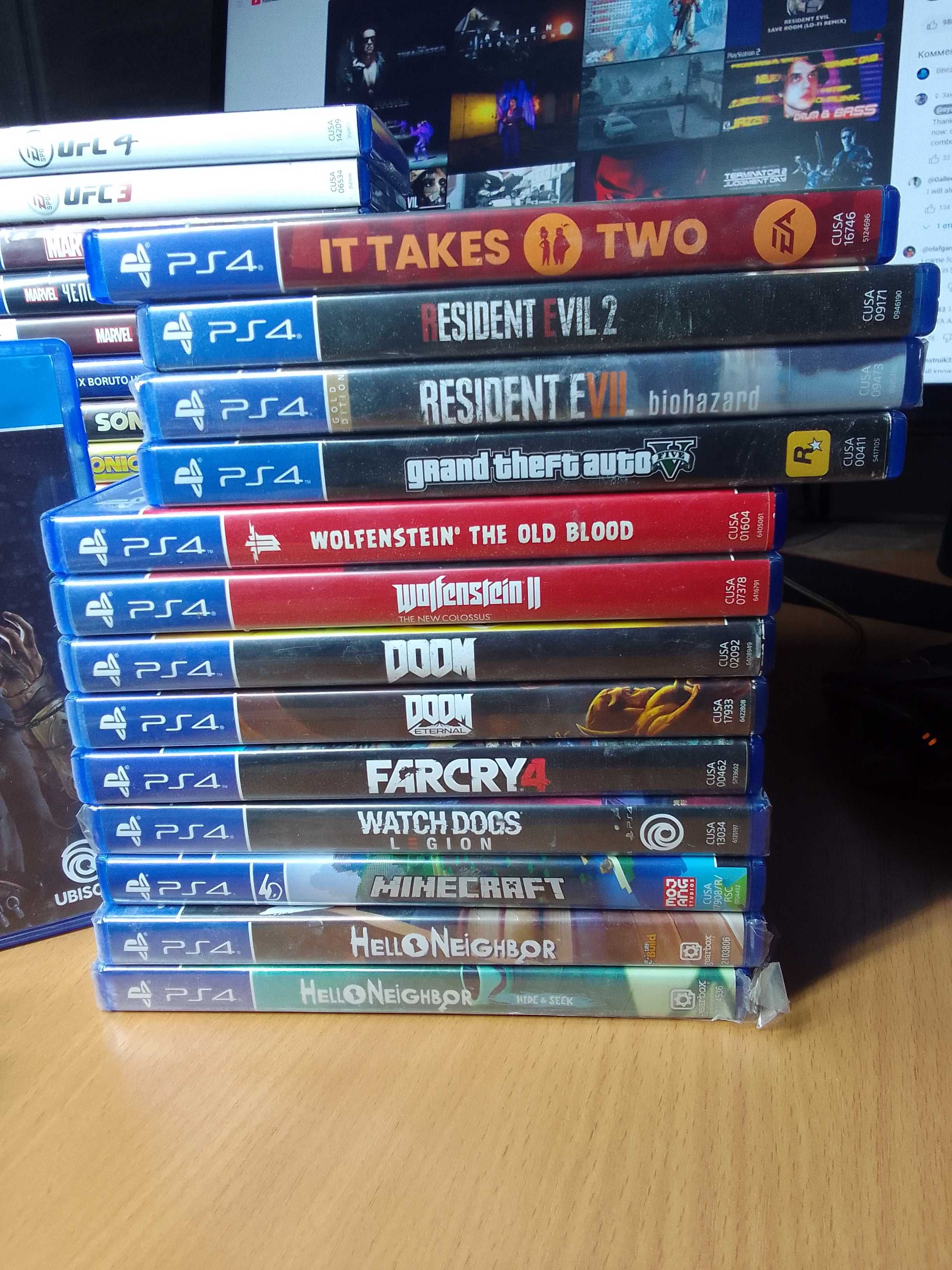 Диски PS4-PS5 Игры playstation