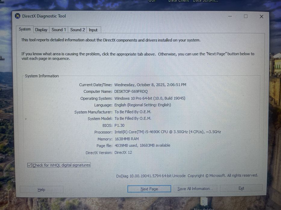 Sistem Gaming / Office – i5 4690K, GTX 960 4GB, 16GB RAM, SSD 1TB
