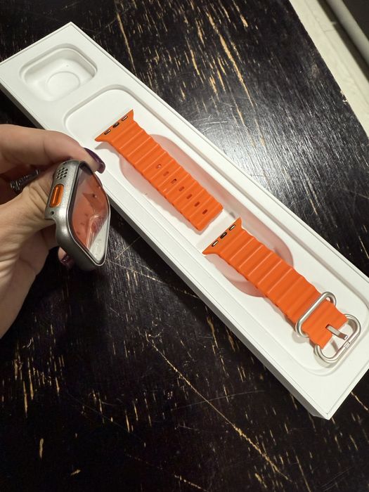 Set doua curele Apple Watch si carcasa ecran