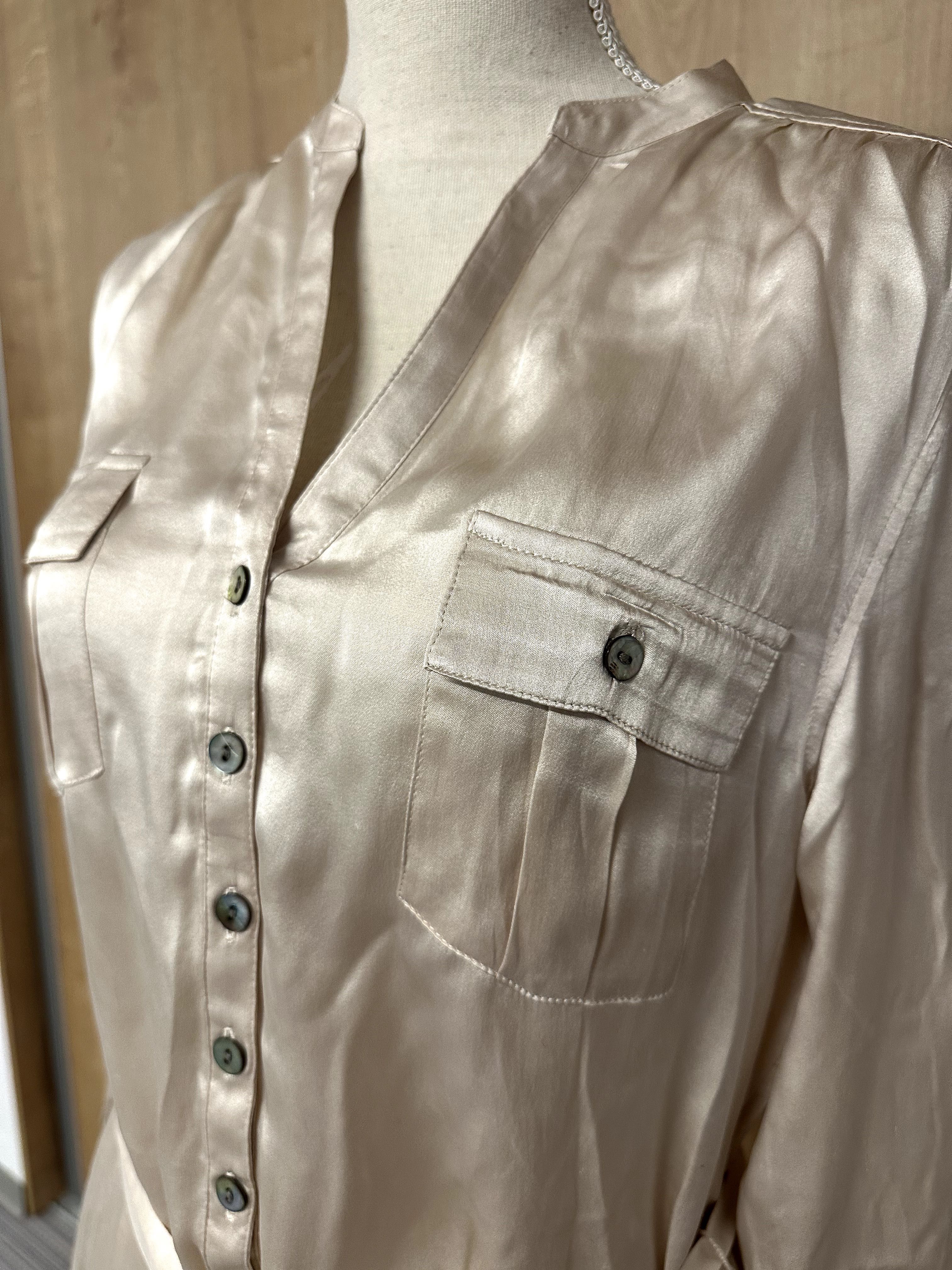рокля естествена коприна BcBgMaxAzria, Massimo Dutti, H&M Premium