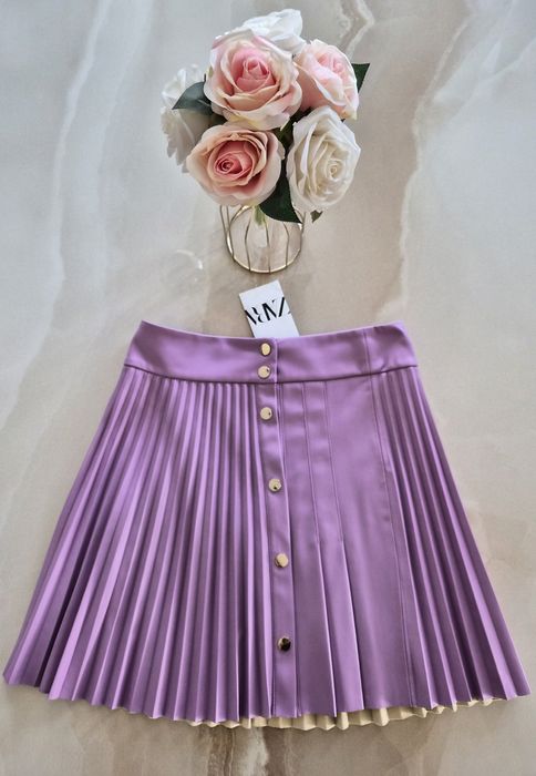 Кожени поли "Zara"