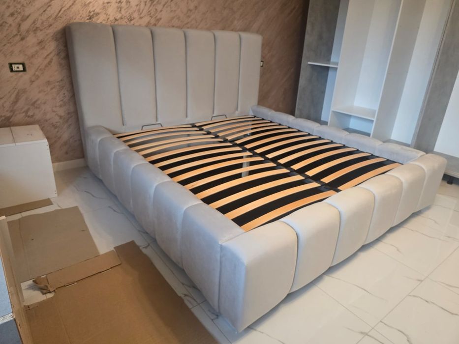 Paturi tapițate la comandă – Calitate Premium + Spațiu de depozitare