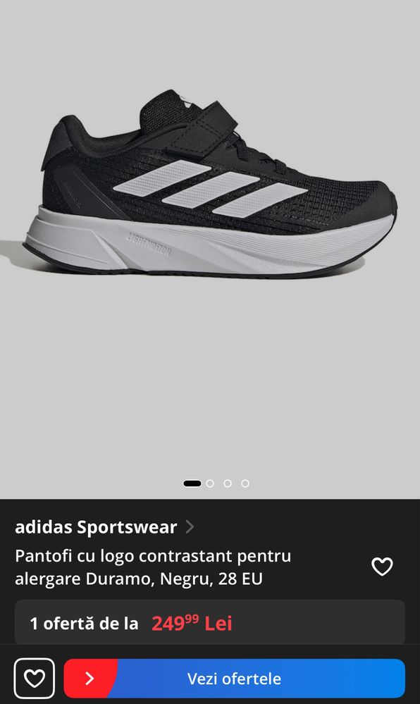 Incaltaminte pantofi sport baieti ADIDAS