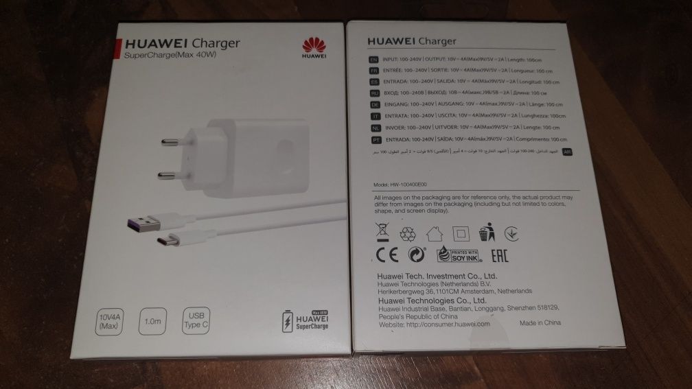 Incarcator+cablu original Huawei SuperCharge 40W P Mate 20 30 40 Pro